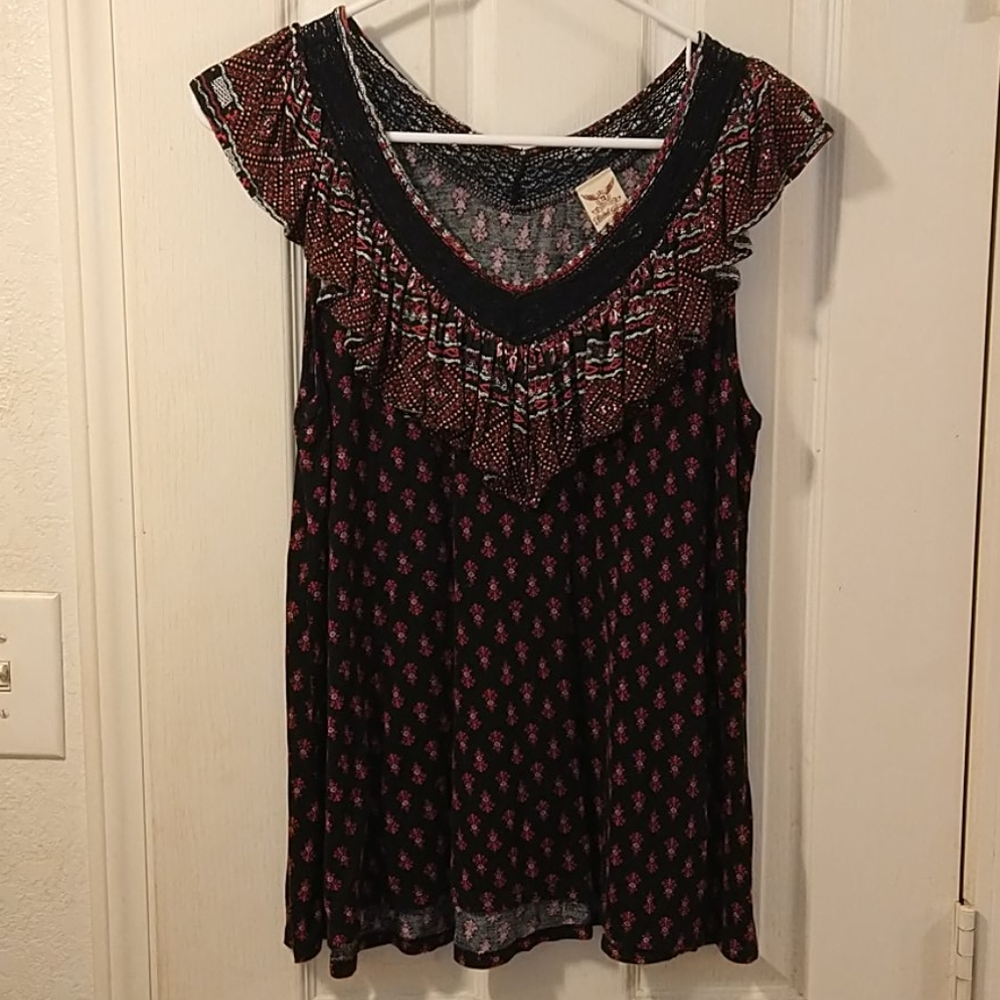 Blousy tank top